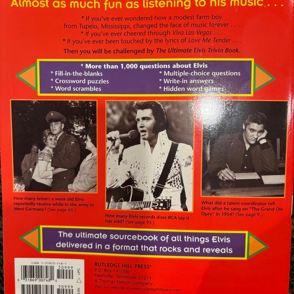 The Ultimate Elvis Quiz Book - Picture 3 of 3